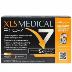 XLS MEDICAL Pro-7 Capteur de Graisses 180 gélules
