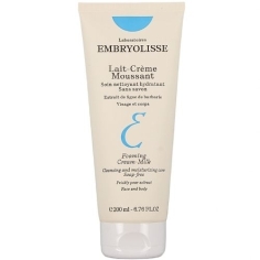 Embryolisse Lait-Crème Moussant - Nettoyant hydratant visage & corps - Sans savon - 200 ml
