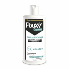 POUXIT Shampooing Traitement Anti-Poux et Lentes (200 ml)