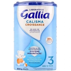 GALLIA - Calisma Croissance 3  Lait Dès 12 mois- 800g