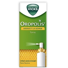 VICKS - Oropolis Spray Adoucissant Gorge - 20ml