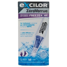 Objectif Zéro Verrue Freeze excel - Stylo anti-verrues - Excilor