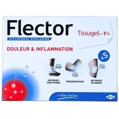 FLECTOR Tissugel 1%  - 5 Emplâtres Médicamenteux