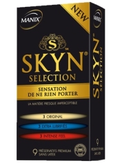 MANIX SKYN Sélection (9 préservatifs)