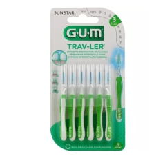 GUM TRAV-LER Brossettes interdentaires 1,1mm x6