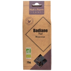 Nat & Form - Tisane Badiane  Bio - 75 g