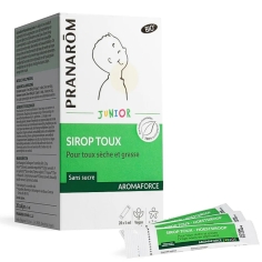 PRANAROM - Aromaforce Junior Sirop Toux Bio - 20 x 5 ml