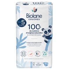 BIOLANE - Couches Ecologiques Taille 5 - 40Couches