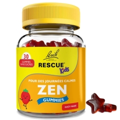 RESCUE - Kids Zen Gummies Fraise - X 30