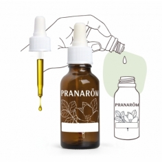 Flacon Pipette Vide Verre Ambré Aromathérapie Huiles Essentielles Mélange