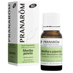 Pranarôm Huile Essentielle Menthe Poivrée Bio 10 ml - Digestion & fraîcheur