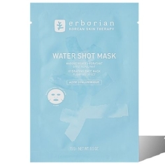 ERBORIAN - Water Shot Mask - Masque Visage Hydratant Effet Repulpant à l'Acide Hyaluronique- 15 gr