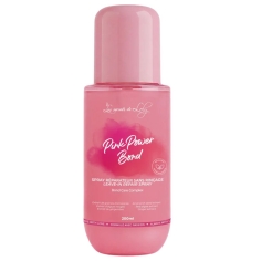 Flacon Pink Power Bond Spray réparateur sans rinçage 200ml - cheveux texturés - réparation express - brillance 3D