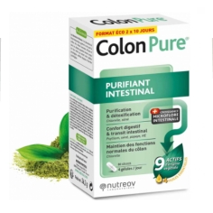 COLONPURE Transit intestinal détox (80 gélules) sans dioxyde de titane