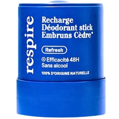 RESPIRE - Recharge Déodorant Stick Embruns Cèdre - 50g