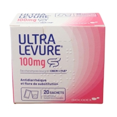ULTRA LEVURE 100 mg 20 sachets