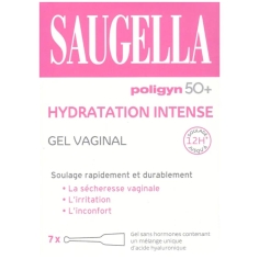 SAUGELLA Poligyn 50+ - Gel Vaginal Hydratation Intense - 7 Unidoses