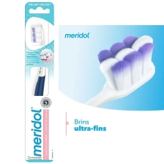 MERIDOL - Brosse à Dents Confort Gencives - Extra Souple - Pour un nettoyage interdentaire doux et en profondeur pour les gencives sensibles.