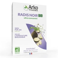 ARKOFLUIDES Bio - Radis Noir Arkopharma - 20 Ampoules