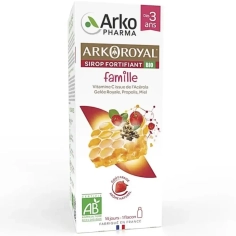 ArkoRoyal Sirop Fortifiant Famille Bio dès 3 ans - 140 ml - Arkopharma