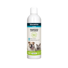 BIOCANINA - Shampoing anti-odeur Chien et Chat Bio - 240ml