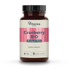 Vitavea - Cranberry Bio - 30 gélules