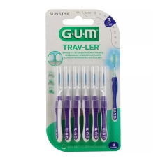 GUM TRAV-LER Brossettes interdentaires 1,2mm x6