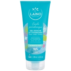 LAINO - Gel Douche 3 en 1 Hydratant Escale Paradisiaque Monoi- 200 ml