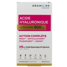 GRANIONS - Acide Hyaluronique - 60 comprimés