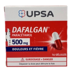DAFALGAN - Paracétamol 500 mg - 16 Gélules
