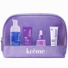 Krème - Kit Rituel Lissant - Trousse Voyage 4 produits