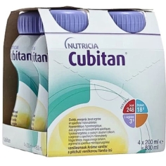 CUBITAN - Arôme vanille - 19g protein - 4 X 200 ml