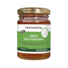 Grog aromaforce bio miel huiles essentielles gorge respiration
