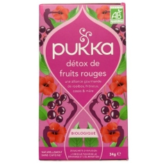 PUKKA - Tisane Detox Fruits Rouges - 20 sachets