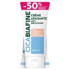 CicaBiafine - Crème Apaisante Anti-Irritations - 2 x 200ml