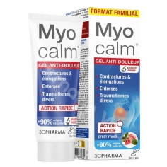 Myocalm gel anti douleur 3C Pharma 100ml effet chauffant