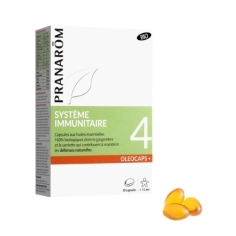 oleocaps immunite bio capsules huiles essentielles gingembre citron eucalyptus defenses naturelles hiver