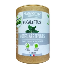 Nat & Form Eucalyptus en gélules - Voies Aériennes