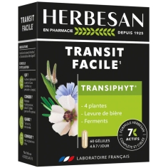 HERBESAN - Transit Facile Transiphyt - 60 Gélules