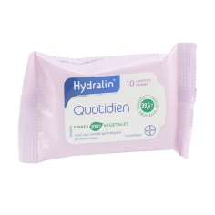 HYDRALIN Quotidien - 10 Lingettes intimes