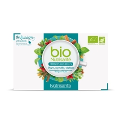 NUTRISANTE BIO Tisane - Infusion Défenses Naturelles (20 sachets)