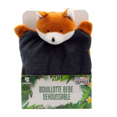 PELUCHO - Bouillotte Bébé Déhoussable Animaux - 3 Modèles