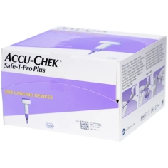 ACCU CHEK Safe T Pro Plus - 200 Autopiqueurs Jetables