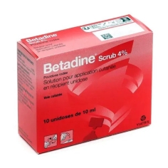 BETADINE Scrub 4% - 10 unidoses de 10ml