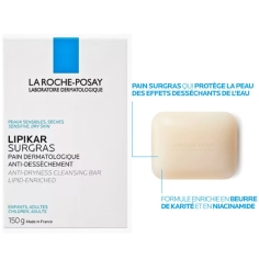 LA ROCHE POSAY - LIPIKAR Pain Surgras Physiologique 150 gr