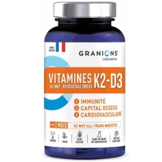 GRANIONS - Vitamines K2-D3 60 Comprimés