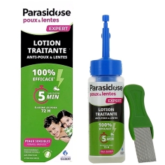 PARASIDOSE - Lotion traitante Anti-Poux et Lentes - 100 ml.