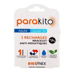 Parakito - Recharges bracelet anti-moustiques - 2 Recharges