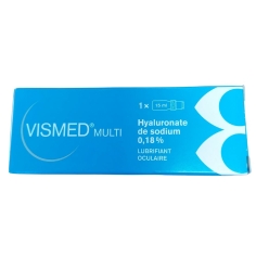 VISMED MULTI Collyre Lubrifiant Oculaire 0,18% (15ml)