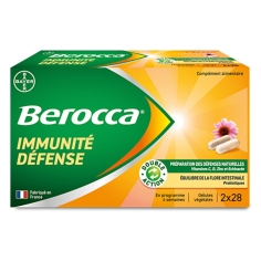 BEROCCA - Immunité Défense 2x28 gélules